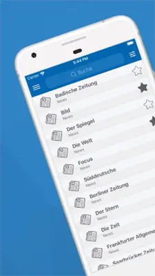 Deutsche Zeitungen android App screenshot 4